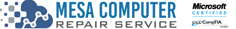 Call Mesa Computer Repair Service at 480-240-2950